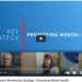 Key Strategy - Promoting Mental Health