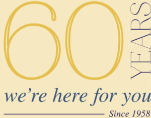 60 Years logo
