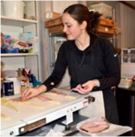 The things she kneads: Julia Hatch brings the flavors of France to the Choiniere Family Farm